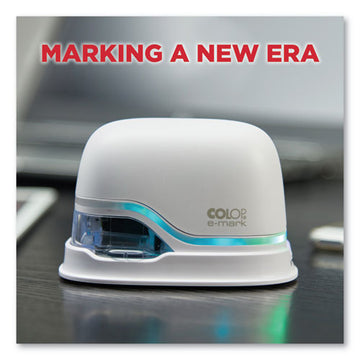 Colop® e-mark Digital Marking Device, Customizable Size And Message With Images, White freeshipping - TVN Wholesale